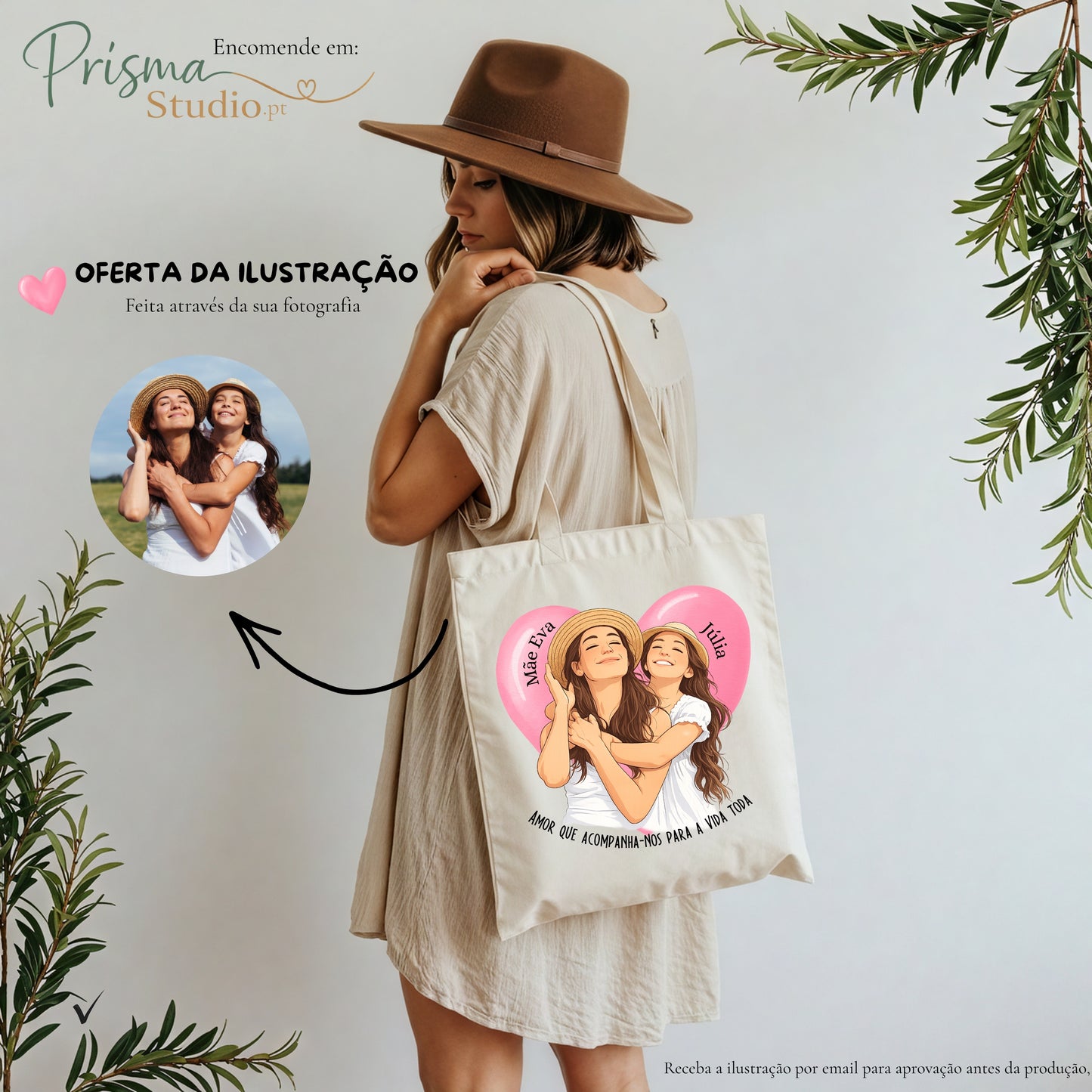 ✨👜 Tote Bag Personalizada com OFERTA ILUSTRAÇÃO