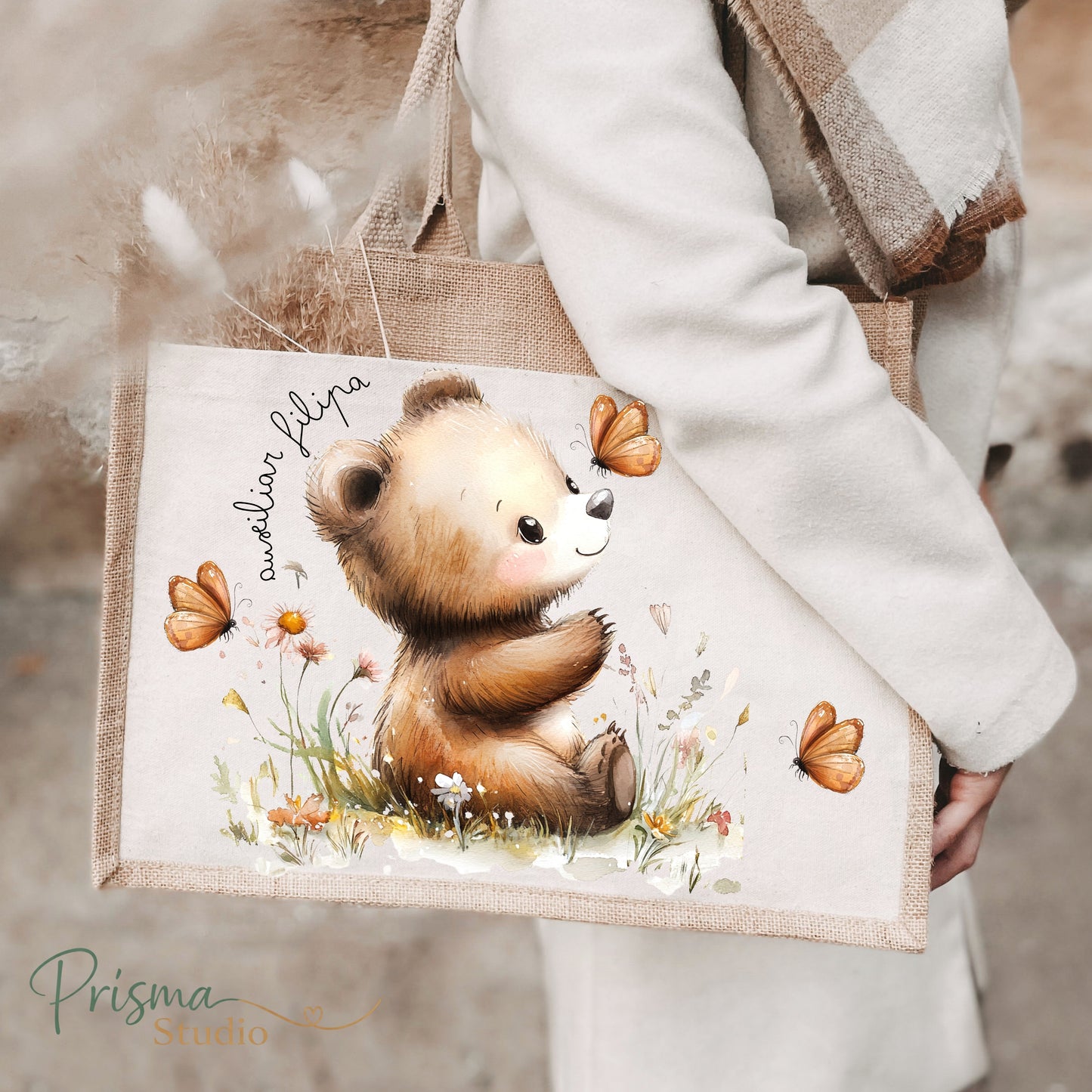 ✨ Saco Premium Personalizado “Obrigada por todo o carinho”