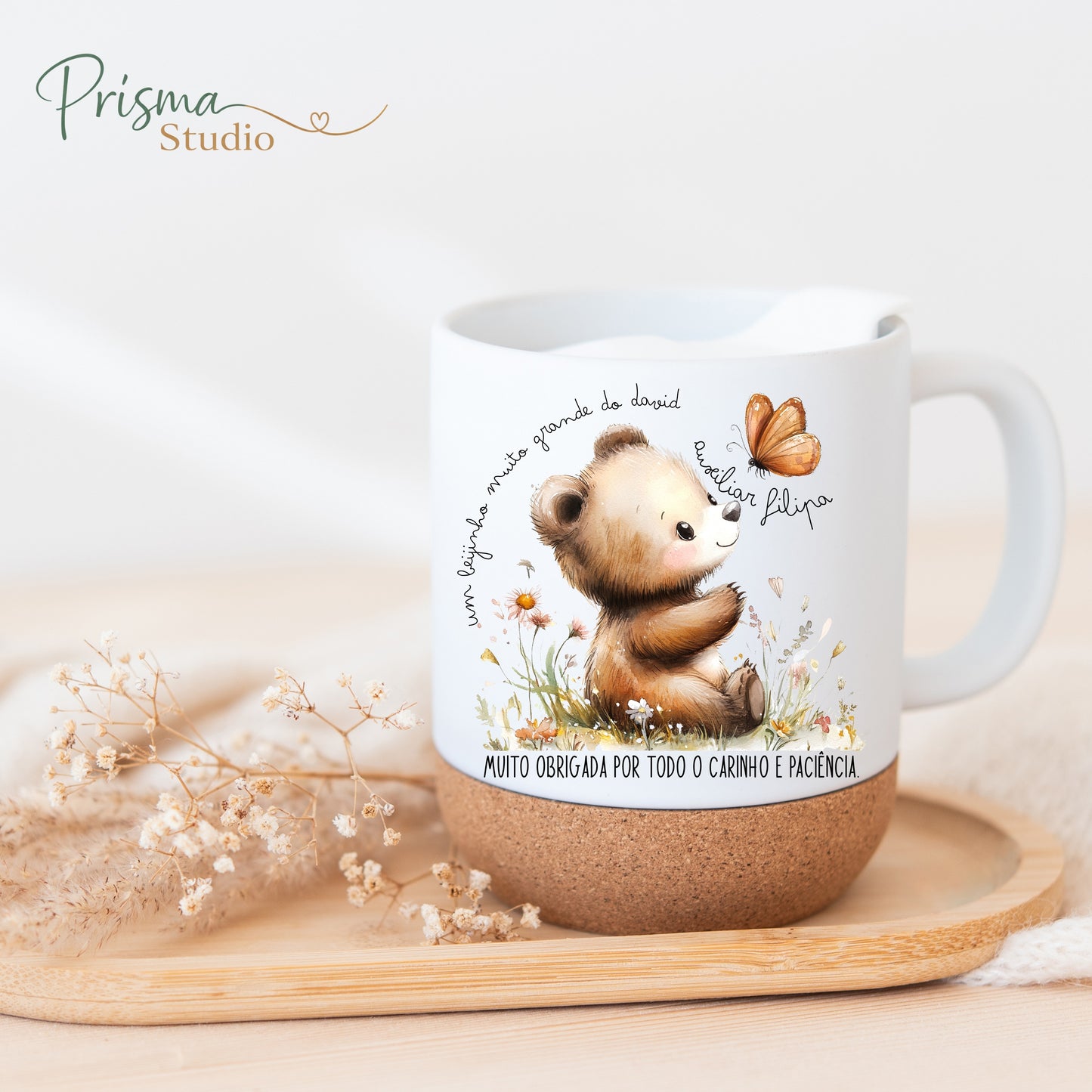 ✨ Caneca Personalizada “Obrigada por todo o carinho”