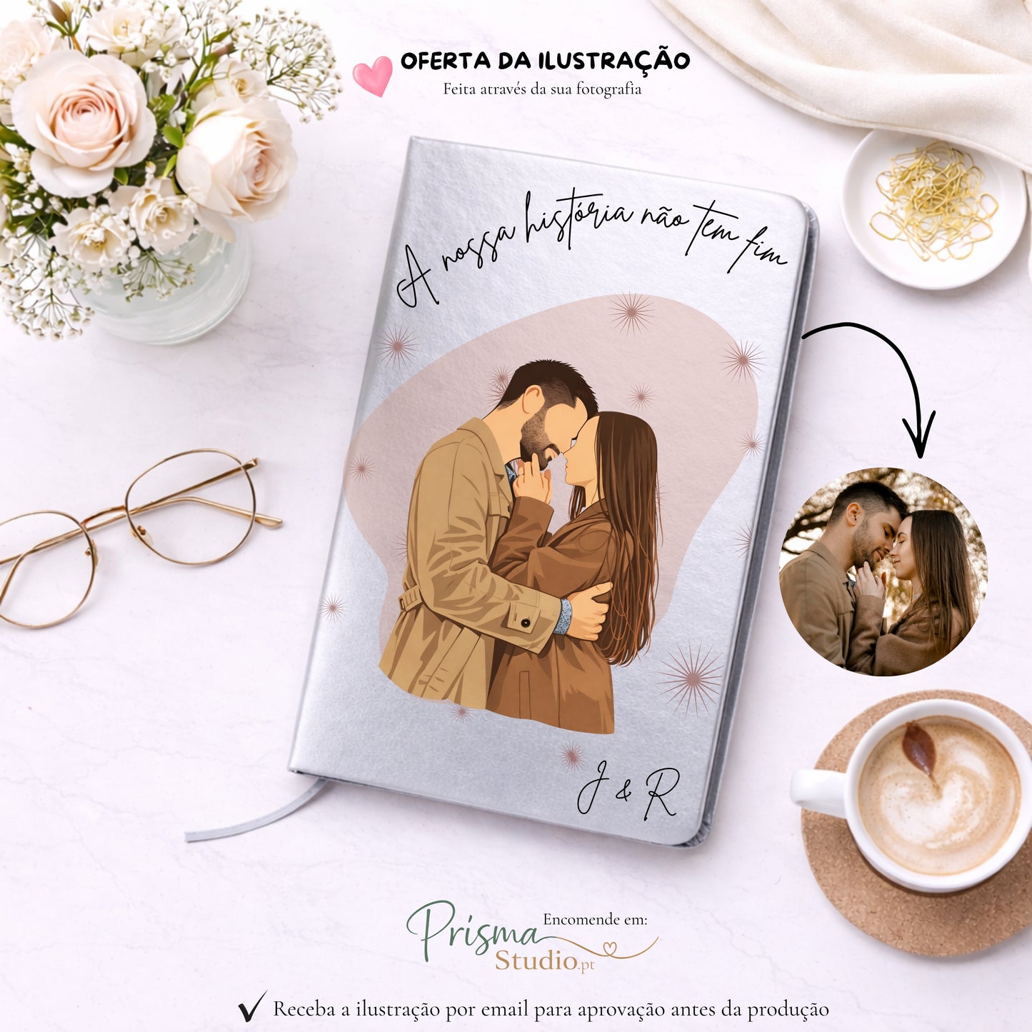 ✨ 📓 Caderno Personalizado com OFERTA ILUSTRAÇÃO