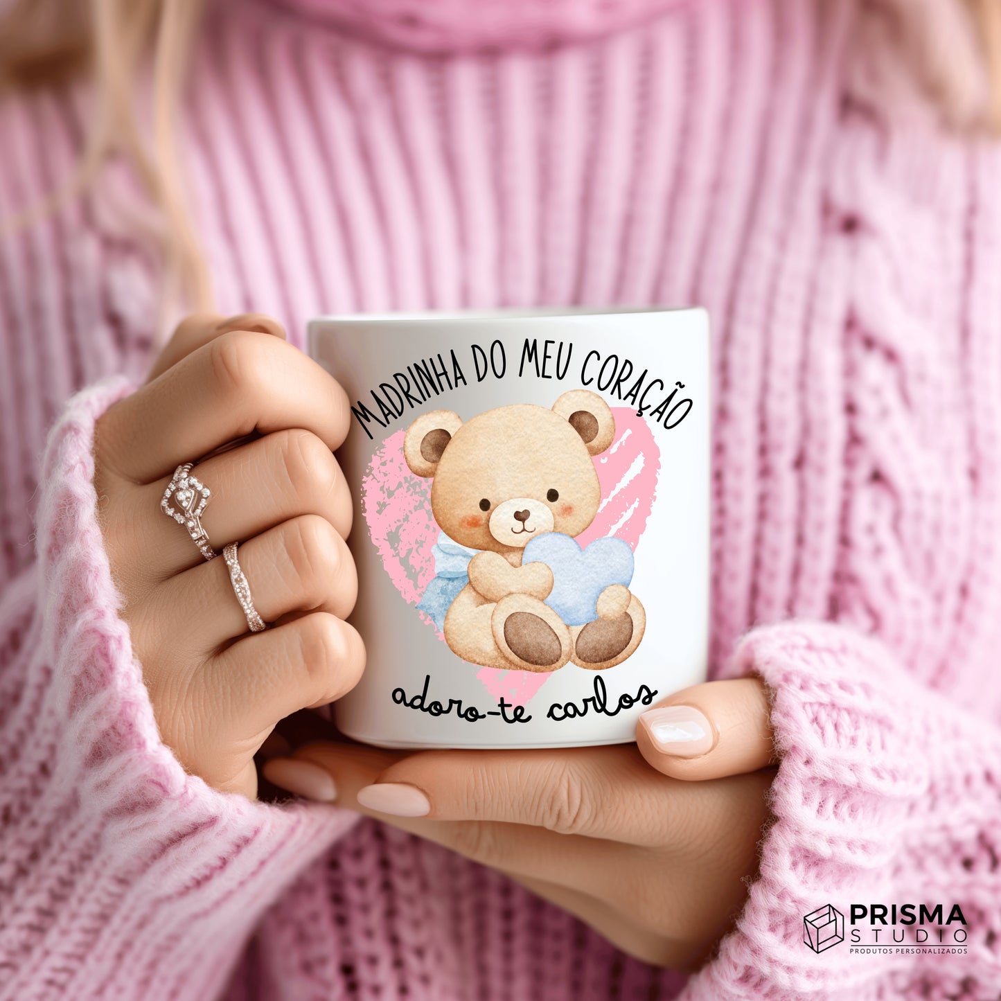 Caneca Personalizada Padrinho / Madrinha do Meu Coração