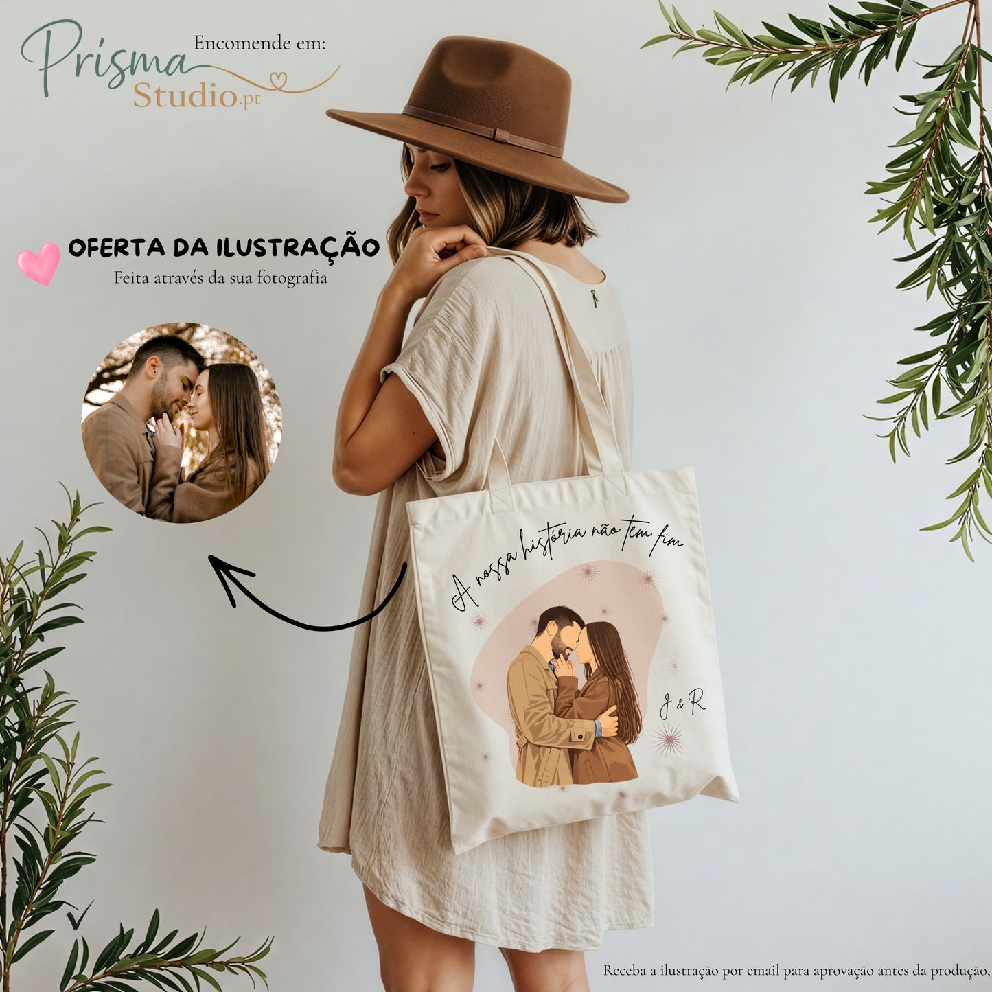 ✨👜 Tote Bag Personalizada com OFERTA ILUSTRAÇÃO
