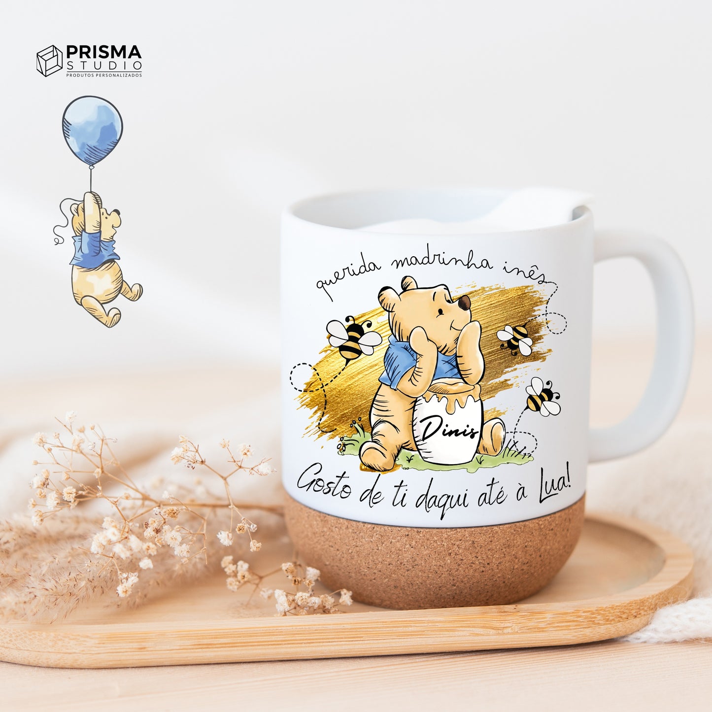 Caneca Premium Personalizada Madrinha – Prenda Especial de Páscoa