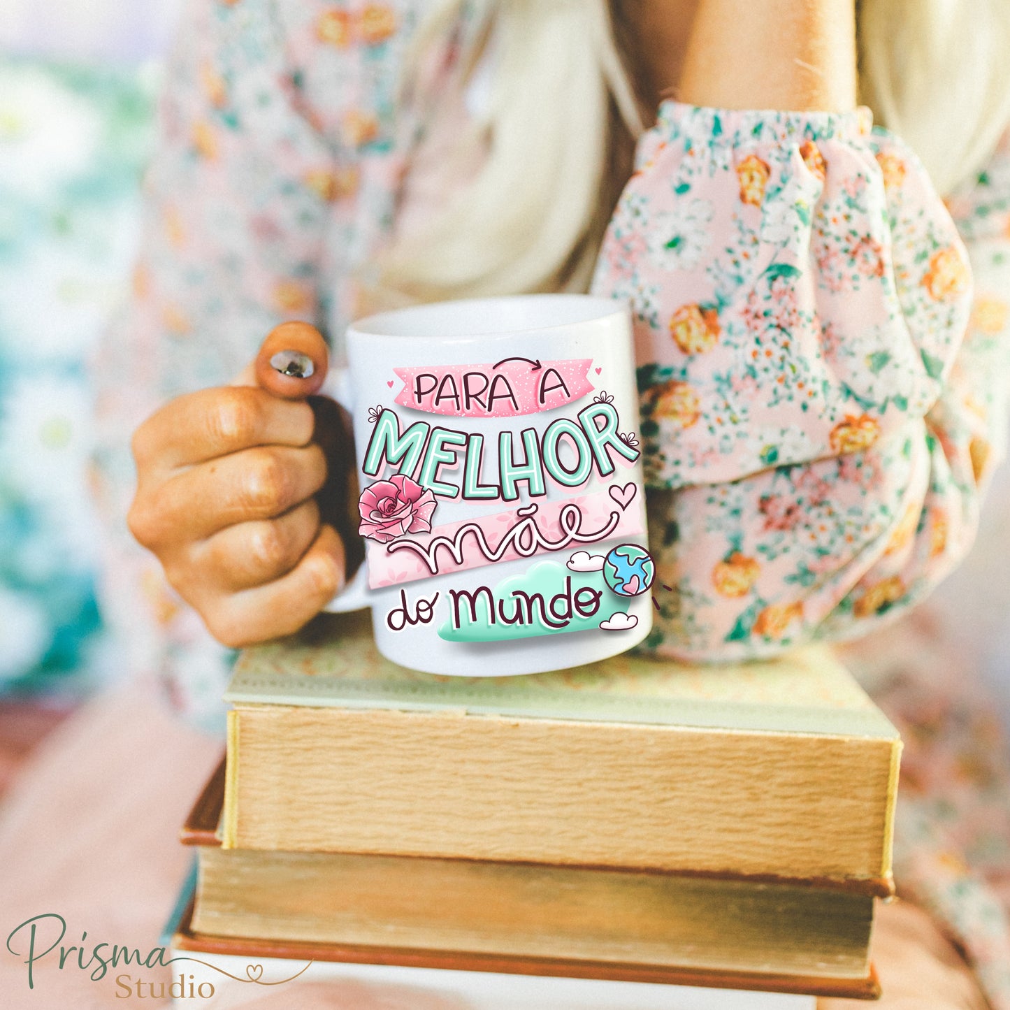 ✨ ☕ Caneca Cerâmica ''Melhor Mãe do Mundo''