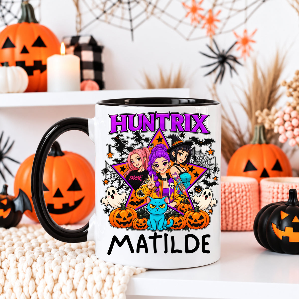 Caneca Halloween Huntrix
