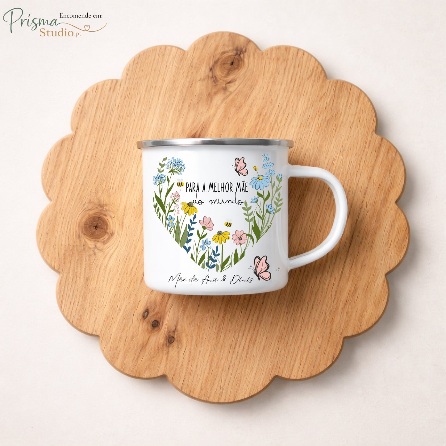 ✨🧊 Caneca em Inox '' A melhor mãe do Mundo '' - Presente especial para Dia da Mãe
