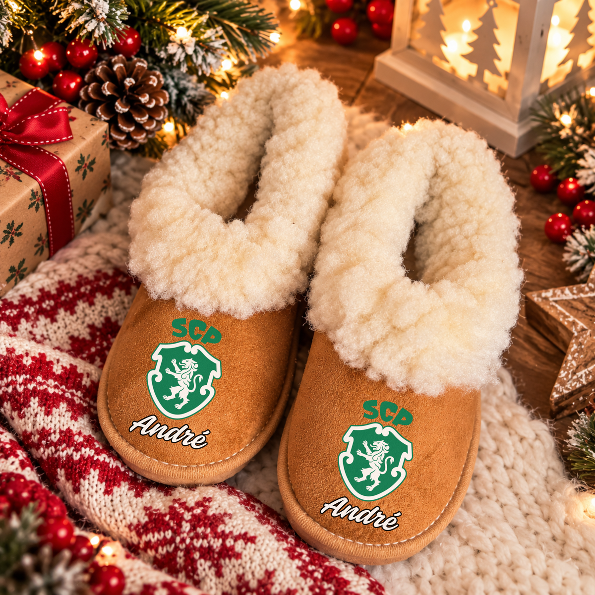 Pantufas Personalizadas Sporting