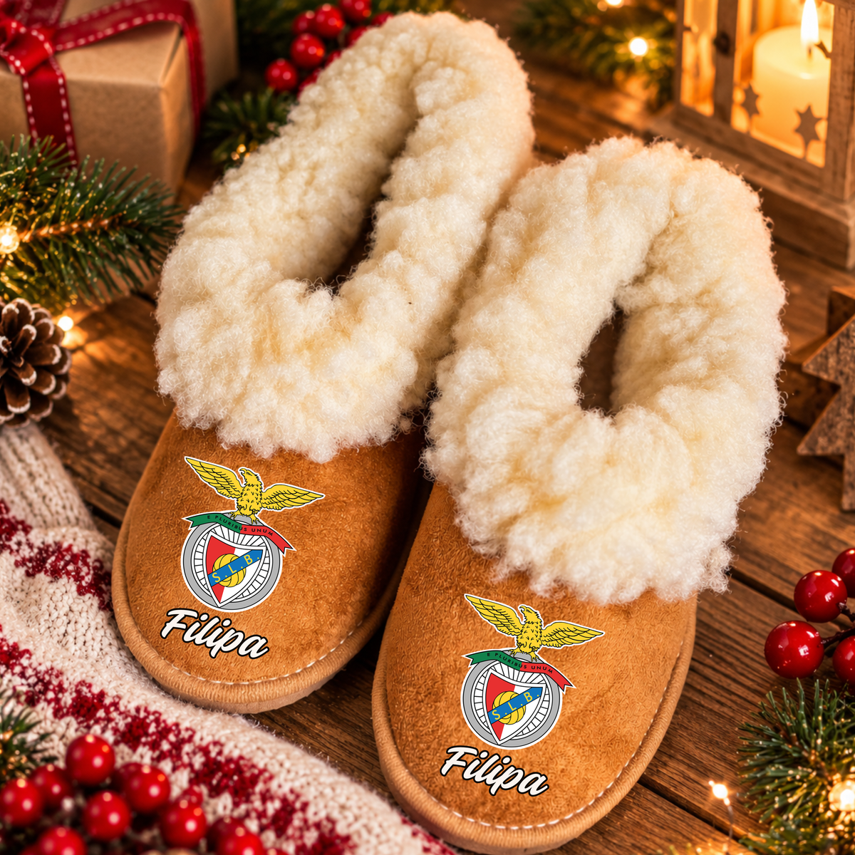 Pantufas Personalizadas Benfica