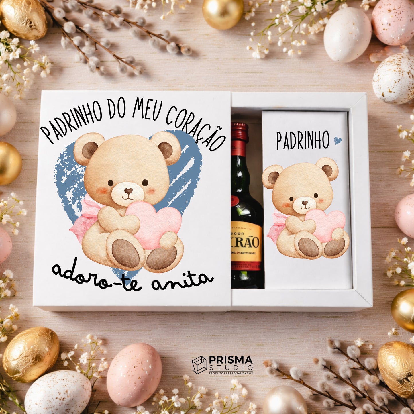 Box Personalizada Padrinho do Meu Coração