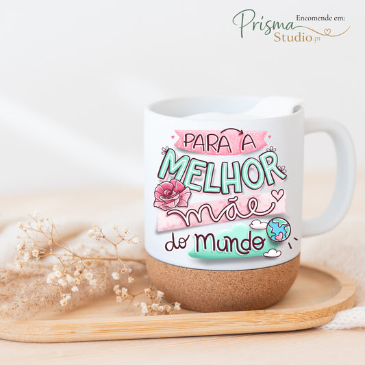 ✨ Caneca Personalizada “Melhor Mãe do Mundo''