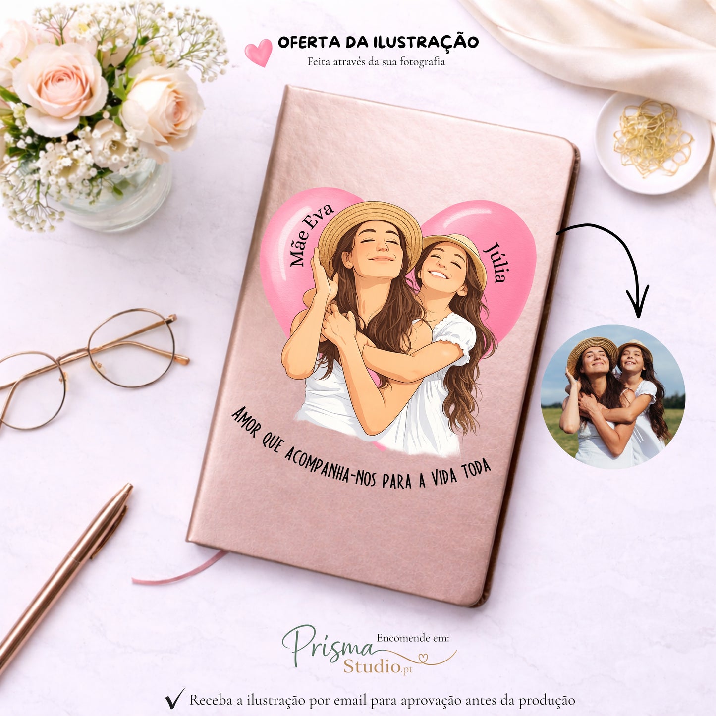 ✨ 📓 Caderno Personalizado com OFERTA ILUSTRAÇÃO