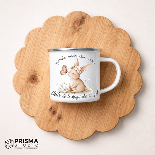Caneca de Inox Personalizada para Madrinha – Presente Especial