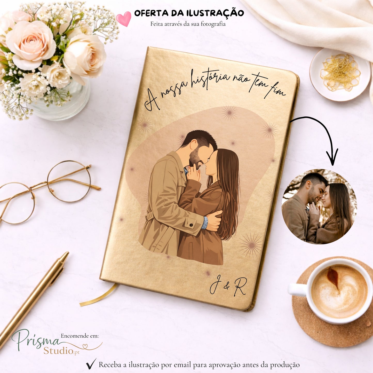 ✨ 📓 Caderno Personalizado com OFERTA ILUSTRAÇÃO