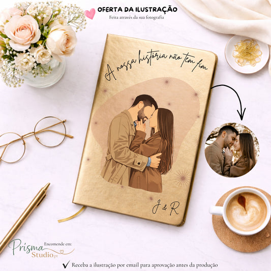 ✨ 📓 Caderno Personalizado com OFERTA ILUSTRAÇÃO