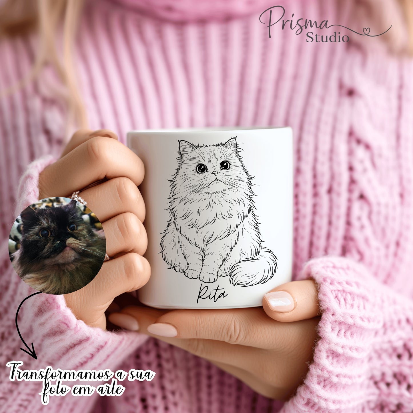 ✨ ☕ Caneca Personalizada Pet com OFERTA ILUSTRAÇÃO – Edição Especial