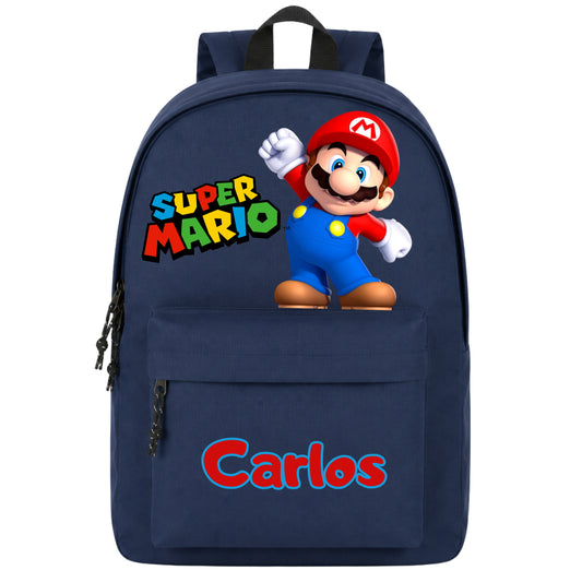 Mochila escolar Primária | Super Mario