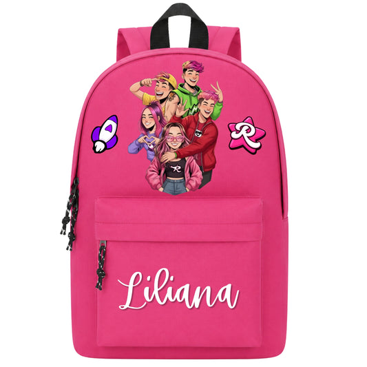 Mochila escolar Primária | Rosa