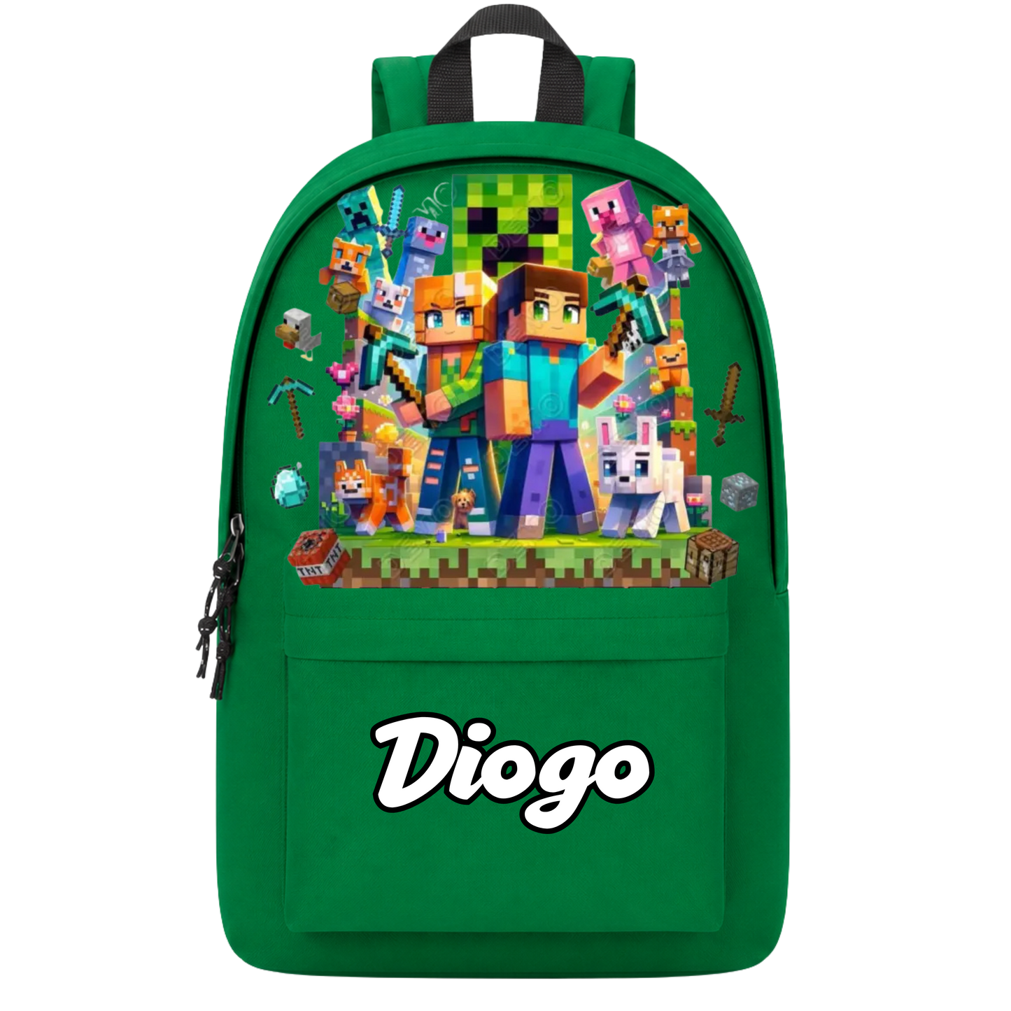 Mochila escolar Primária | Minecraft