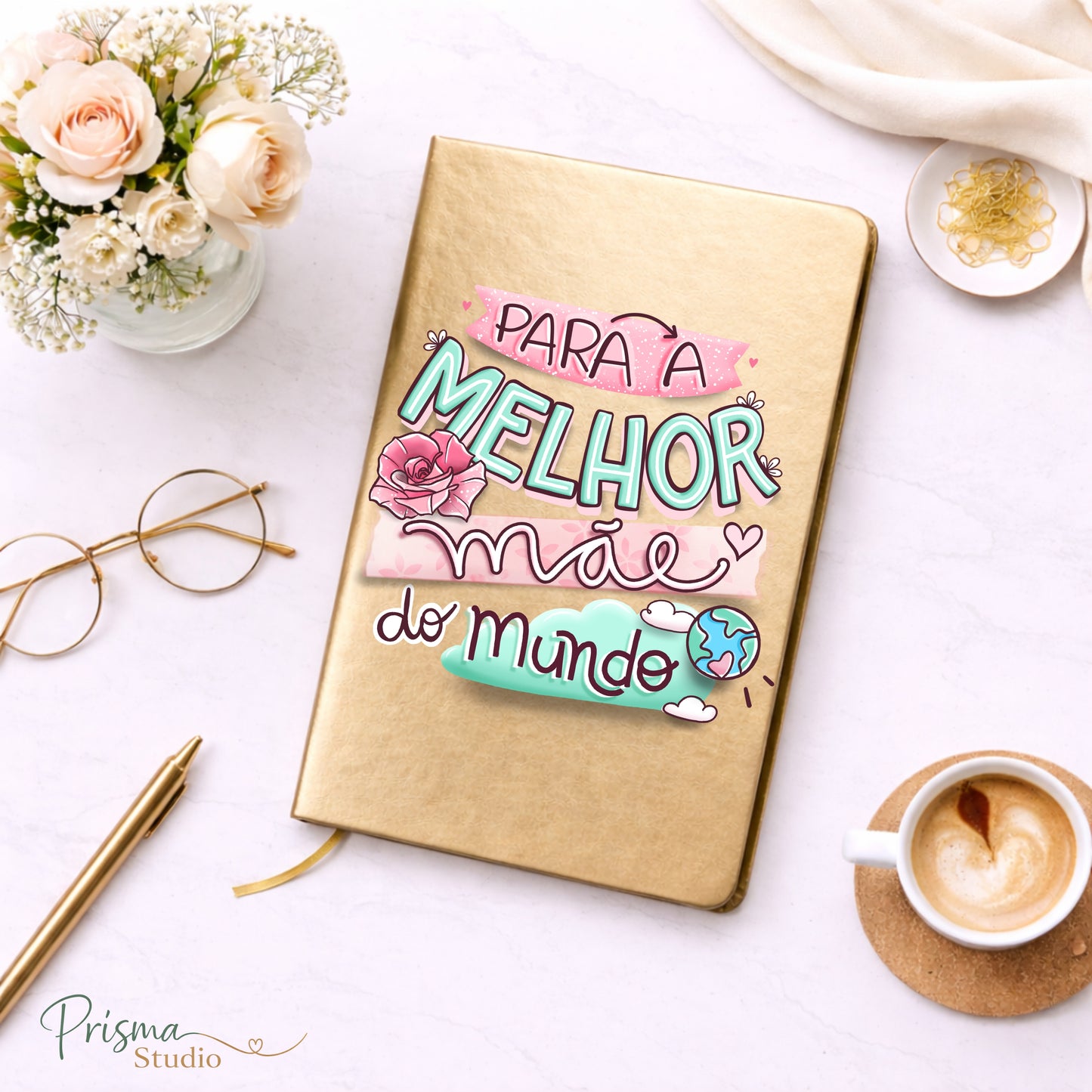 ✨ Bloco A5 ''Melhor Mãe do Mundo ''