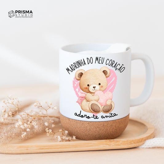 Caneca Personalizada para Padrinho ou Madrinha do meu coração