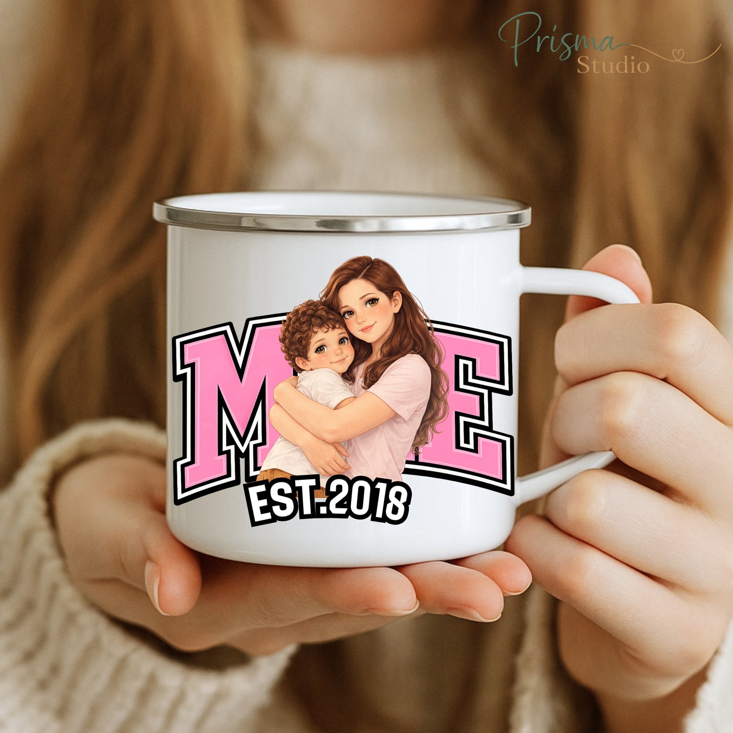 ✨🧊 Caneca  em Inox '' Para Sempre ''