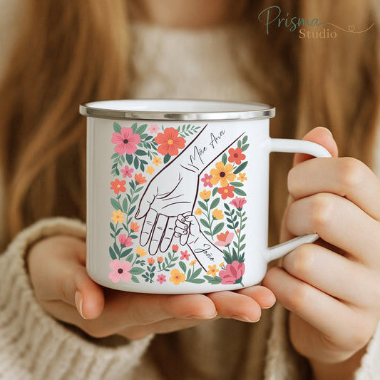 ✨🧊 Caneca  em Inox ''Laço Materno ''
