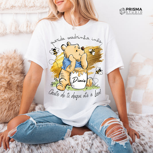 T-Shirt Personalizada Madrinha – Prenda Especial de Páscoa