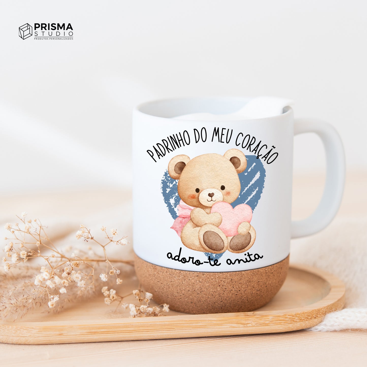 Caneca Personalizada para Padrinho ou Madrinha do meu coração