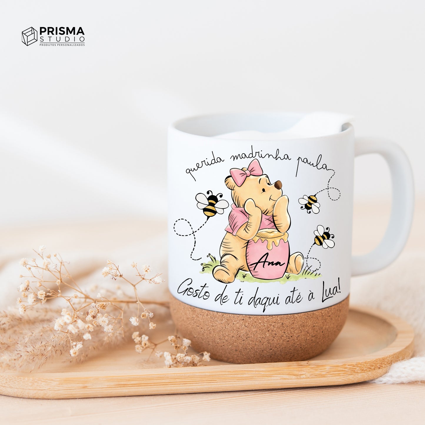 Caneca Premium Personalizada Madrinha – Prenda Especial de Páscoa