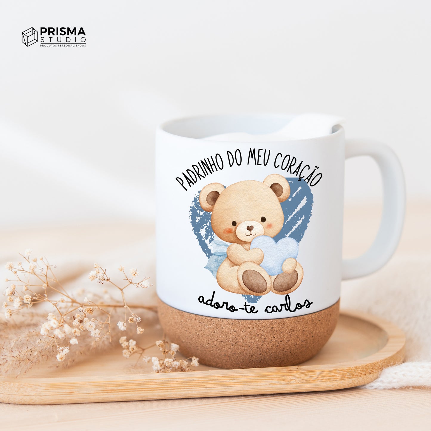 Caneca Personalizada para Padrinho ou Madrinha do meu coração