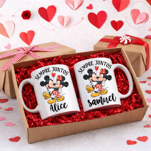 Pack de 2 Canecas - Mickey & Minnie - Sempre Juntos
