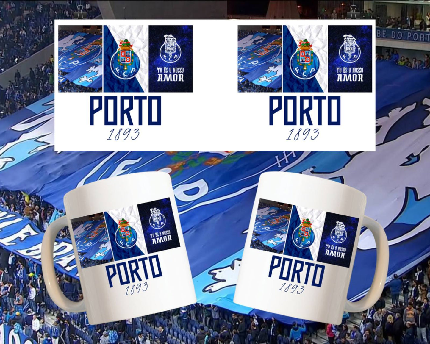 CANECA CERÂMICA PORTO