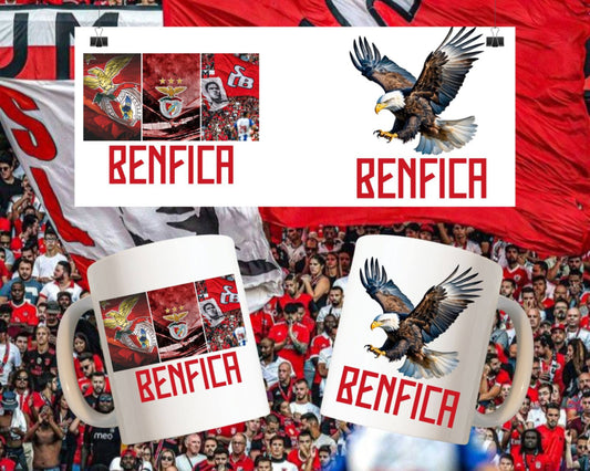 CANECA CERÂMICA BENFICA