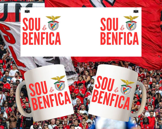 CANECA CERÂMICA BENFICA