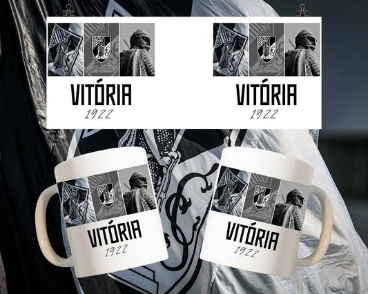 CANECA CERÂMICA VITÓRIA SPORT CLUBE