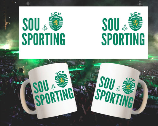 CANECA CERÂMICA SPORTING