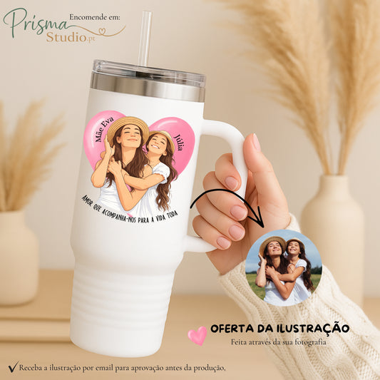 ✨ 🧊 Copo Térmico Personalizado com OFERTA ILUSTRAÇÃO