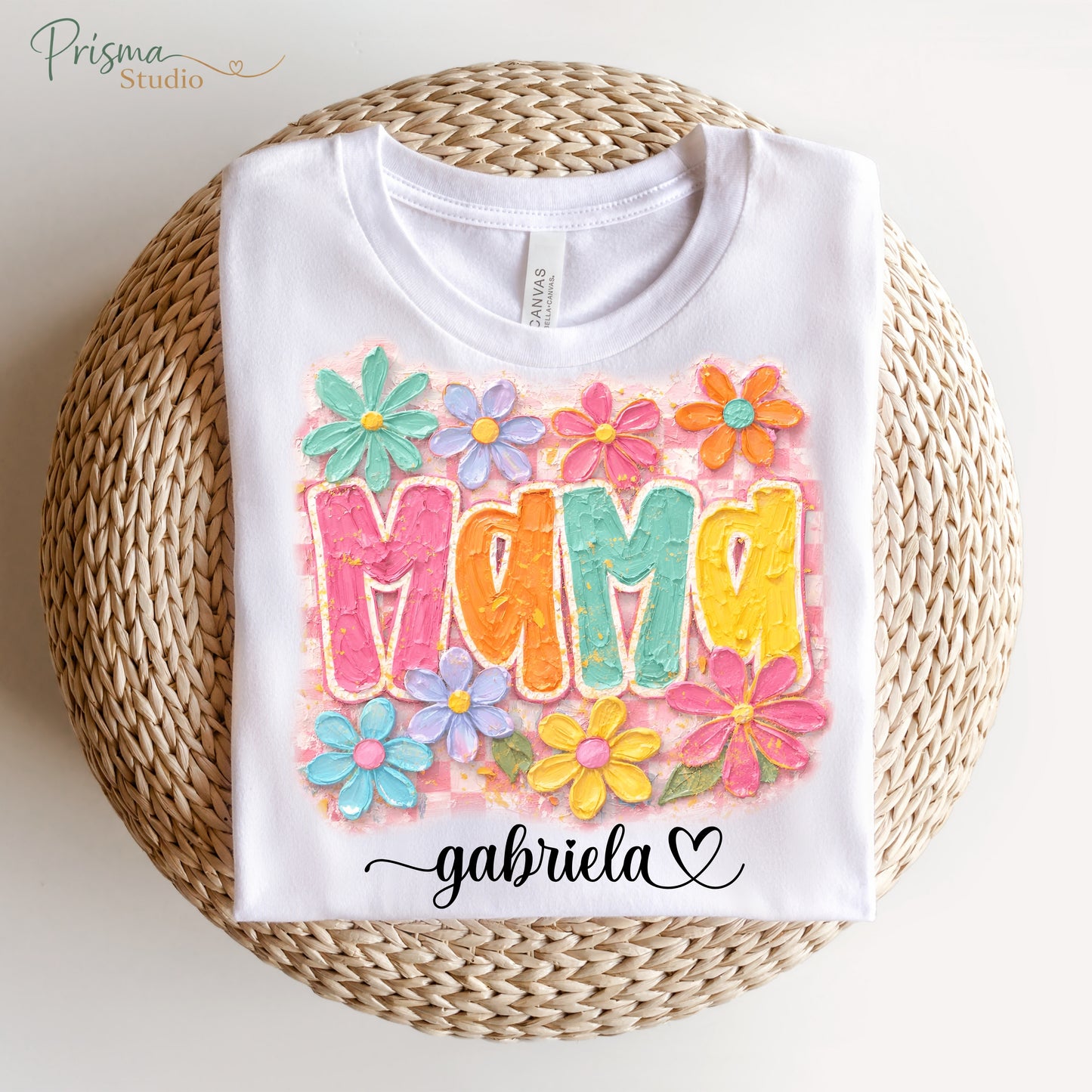 ✨👕 T-shirt  Algodão '' Mama ''