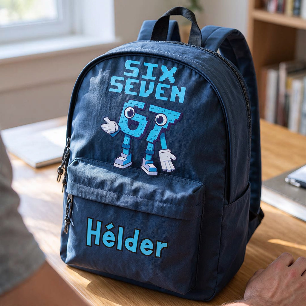 Mochila escolar Primária | Six Seven