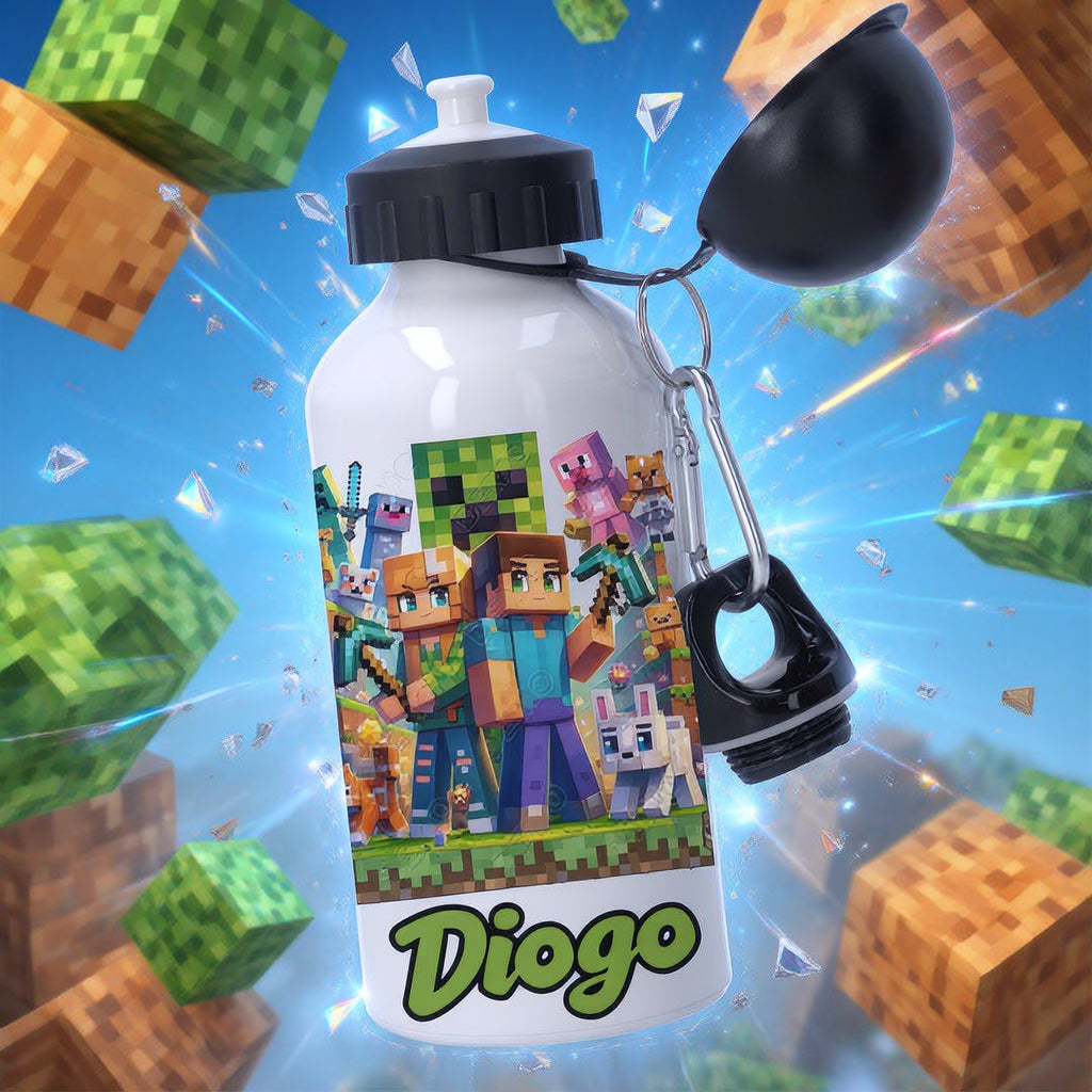 Garrafa Térmica - 2 bocas |  Minecraft