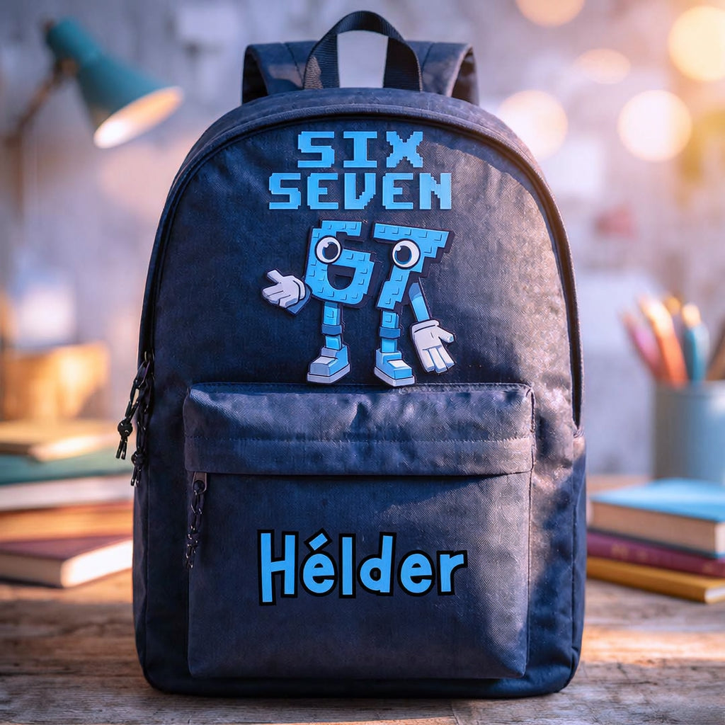 Mochila escolar Primária | Six Seven
