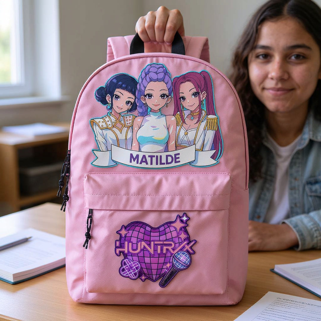Mochila escolar Primária | K-Pop Demon Hunters