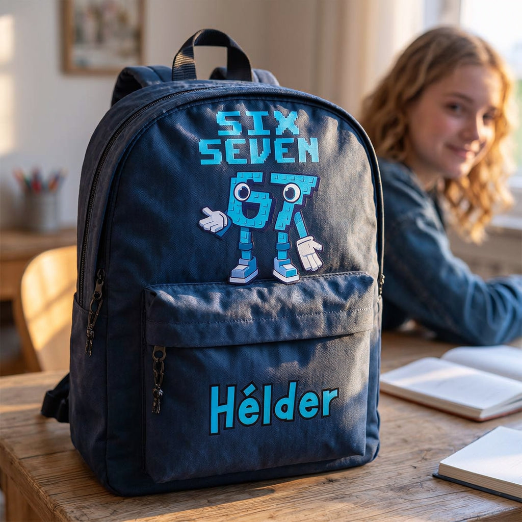 Mochila escolar Primária | Six Seven
