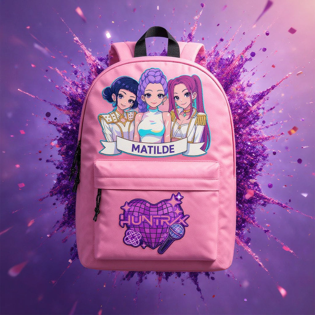 Mochila escolar Primária | K-Pop Demon Hunters