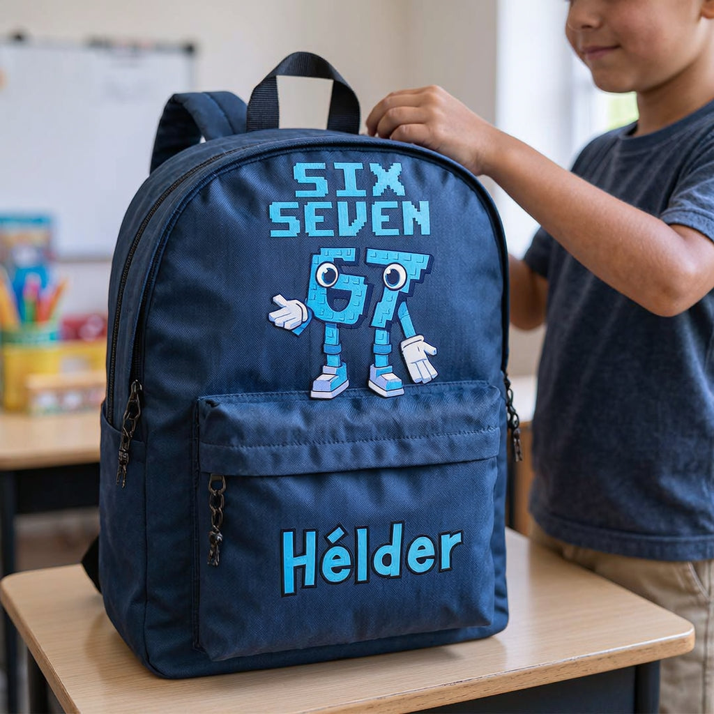 Mochila escolar Primária | Six Seven