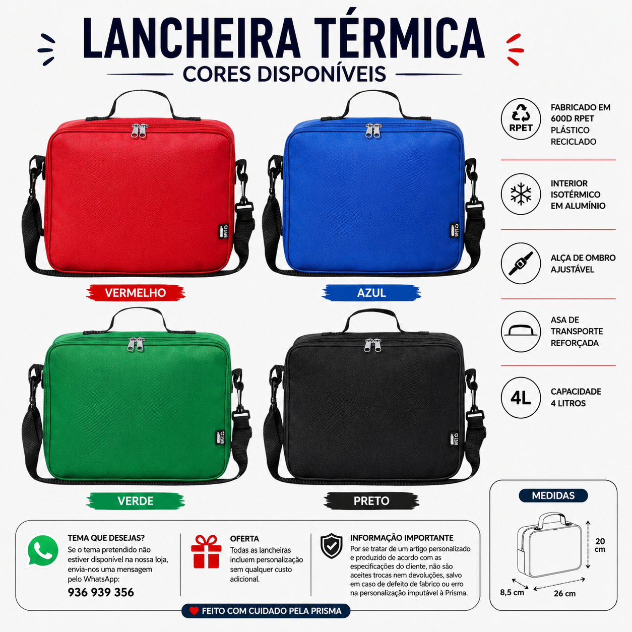 Lancheira térmica | Blaze