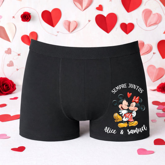 BOXER MICKEY E MINNIE