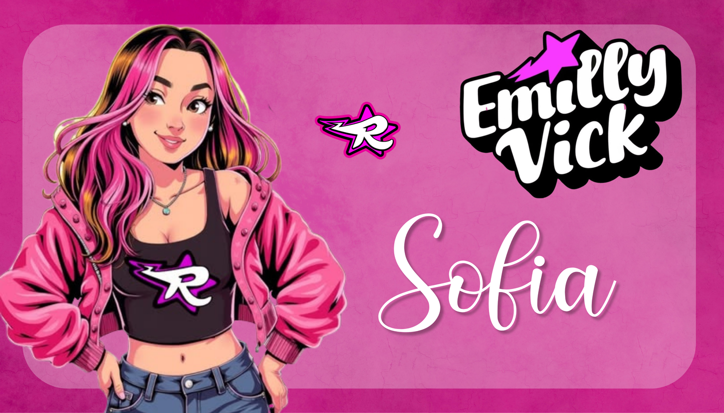 Etiquetas escolares personalizadas | Emilly Vick