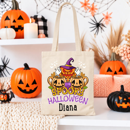 Tote Bag  Halloween Spooky