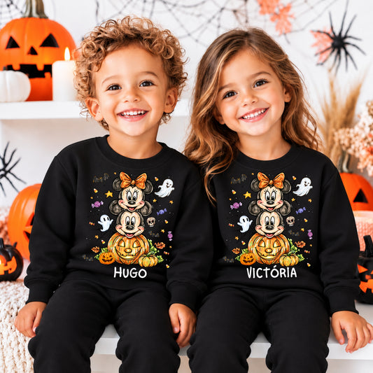 Sweat Halloween Mickey & Minnie
